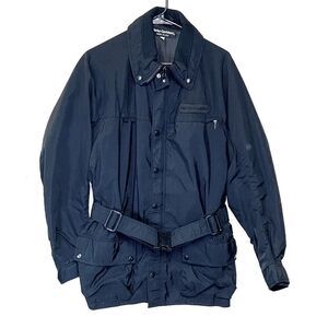 Vintage Harley Davidson USA Black Nylon Jacket Mens L